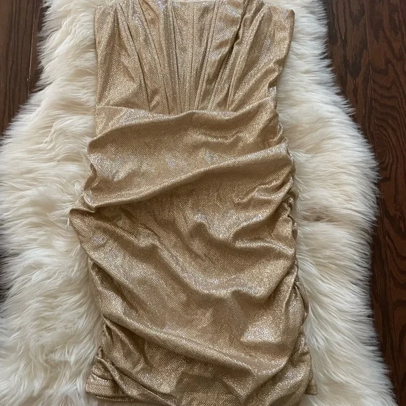 Celebration dress strapless sexy nwot - Picture 2 of 5